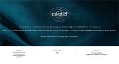 Desktop Screenshot of mirabel.co.uk